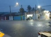 Interior de Alagoas registra fortes chuvas após alerta; órgãos mantêm monitoramento até domingo