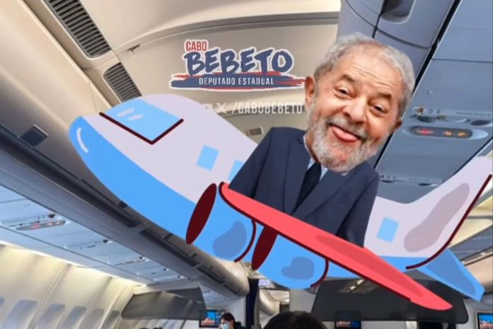 Cabo Bebeto critica promessas não cumpridas de Lula: “Pobre não está andando de avião, nem comendo picanha”