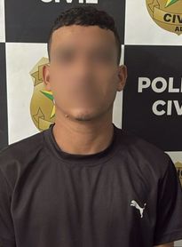 Foragido por roubo é preso após ser identificado por reconhecimento facial em Maceió