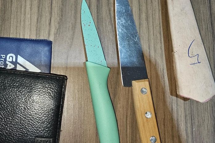 'Não passa de hoje': homem ameaça matar ex-companheira e é preso com facas em Arapiraca