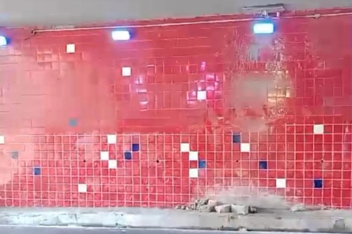 Viadutos da Av. Afrânio Lages têm cabos e equipamentos de iluminação furtados