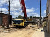 Obras da nova ponte da Santa Lúcia avançam com nova etapa