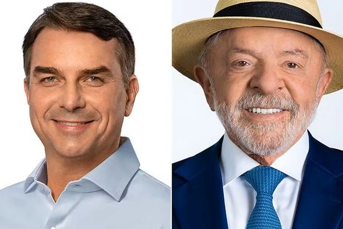 Lula e Flávio Bolsonaro avançam ao segundo turno na disputa pela Presidência