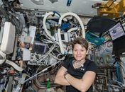 A astronauta Anne McClain