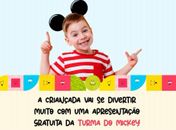 Turma do Mickey sobe ao palco do Arapiraca Garden Shopping neste Dia das Crianças