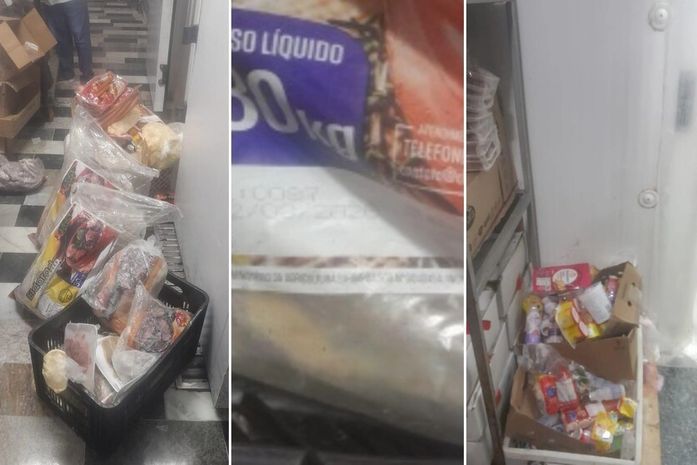 Fiscalização apreende 250 kg de alimentos estragados em mercadinho no Eustáquio Gomes