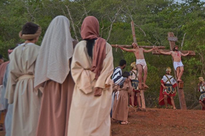 Morro da Massaranduba recebe "Paixão de Cristo" em apresentação única