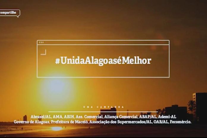 Campanha #UnidaAlagoaséMelhor mostra força dos alagoanos contra o Covid-19