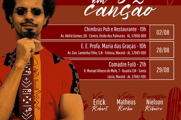 "Nordeste em Canção" celebra a poética da música regional em pocket shows gratuitos