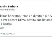 Joaquim Barbosa diz que é um cidadão livre para opinar