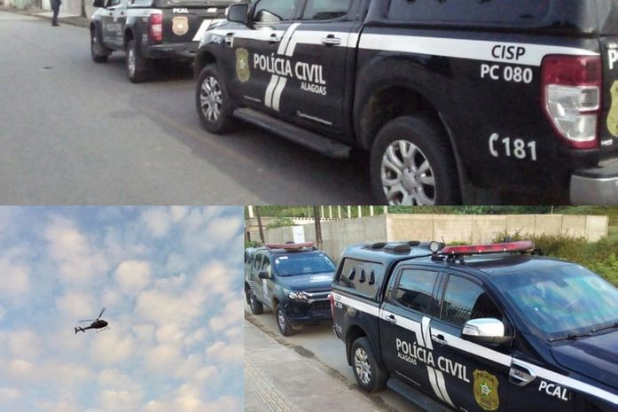 Operação Narcos: sete pessoas foram presas e cinco armas apreendidas em Maceió e interior