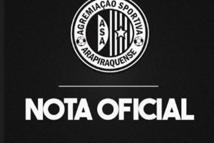 Direção do ASA emite nota de repúdio após agressão sofrida, praticada por torcedor do CSE