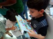 Contação de histórias encanta crianças na Bienal Internacional do Livro de Alagoas