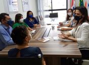 Comissão Especial da Mulher da OAB-AL se reúne com Diretoria do Senac para tratar sobre parceria com o programa Tem Saída