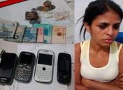 Mulher é presa por tráfico de drogas na Pajuçara