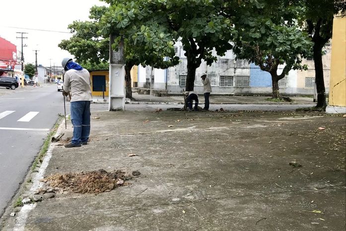 Pinheiro: Defesa Civil isola trecho do Jardim Acácia