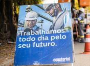 Equatorial realiza a instalação de mais de 400 espaçadores para aumentar a confiabilidade da energia elétrica no bairro do Canaã