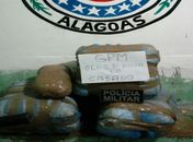 Dupla é presa com 35,5 kg de maconha no Sertão; droga seria entregue em Arapiraca