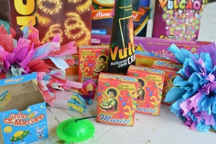 Secretaria de Saúde alerta sobre cuidados ao manusear fogos de artifício