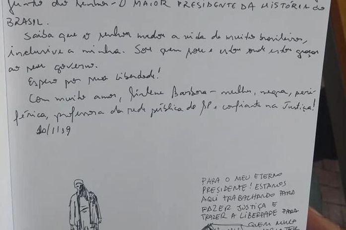 Presidente Lula pede para autor@s um exemplar do livro sobre Maria Carolina de Jesus, referência mundial da literatura negra.