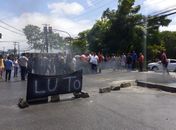 Motoristas interditaram a Via Expressa