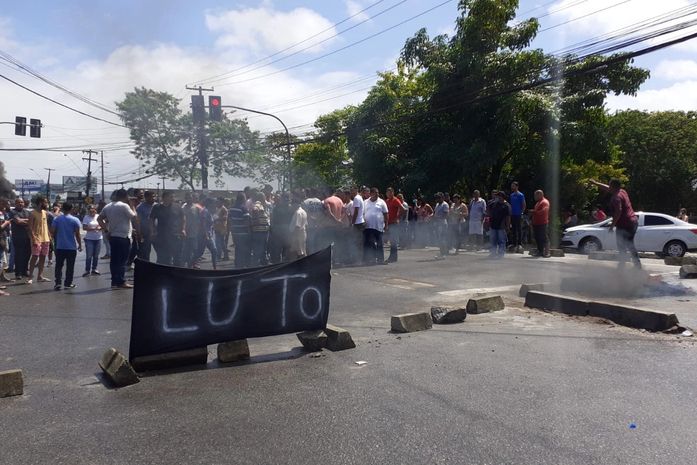 Motoristas interditaram a Via Expressa