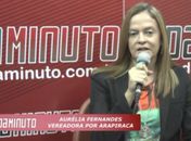 Vereadora Aurélia Fernandes diz estar arrependida por ter votado em Célia Rocha nas últimas eleições