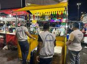 Ambulantes do evento participaram de curso de boas práticas sanitárias promovido pela Vigilância Sanitária