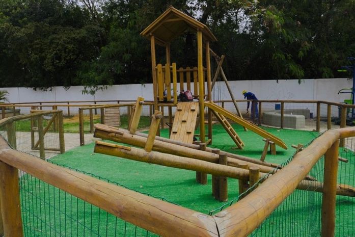 Obras na Praça do Conjunto José Tenório chegam à reta final