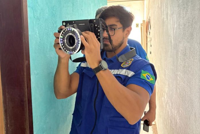 Polícia Científica estreia tecnologia ForensScope em perícia de duplo homicídio