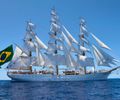Navio-Veleiro Cisne Branco chega a Maceió com visitação gratuita na Semana da Independência
