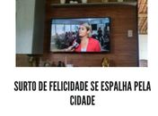 Surto de felicidade se espalha pela cidade