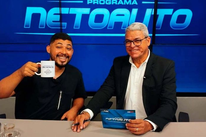 Programa Neto Auto entrevista Victor Brito,comediante e influenciador digital
