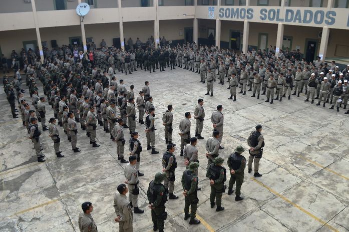 O retorno da tropa está previsto para a próxima segunda-feira (08)