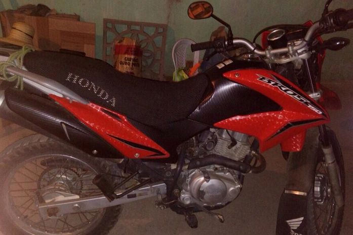 Motocicleta recuperada