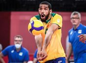 Wallace, jogador da Seleção Brasileira de Vôlei e do Cruzeiro