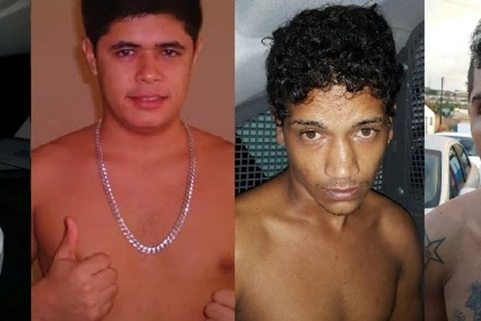 Na foto, Elisson dos Santos Nascimento e João Rodrigues do Nascimento Neto