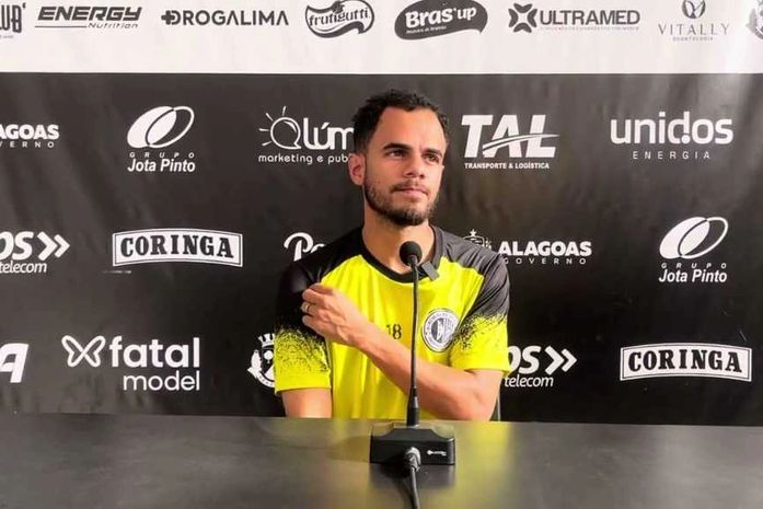 ASA: “Treinando forte e me preparando para esse momento”, diz Filipe Ramon sobre jogo contra o Penedense
