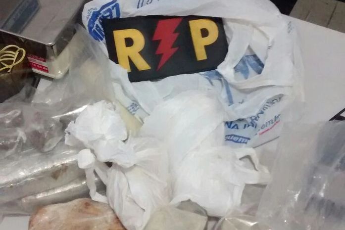 Material foi apreendido por policiais da Rádio Patrulha