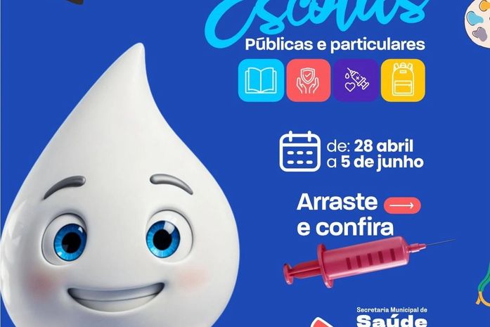 Prefeitura de Traipu inicia campanha de vacinação nas escolas nesta segunda (28)