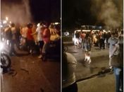 Motorista perde controle, capota e atinge mais dois veículos na Durval de Góes Monteiro