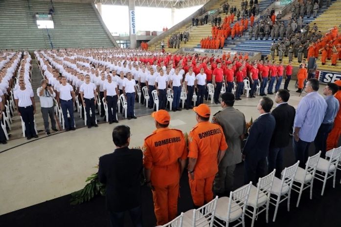 Aprovados no concurso para soldado PM e Bombeiros