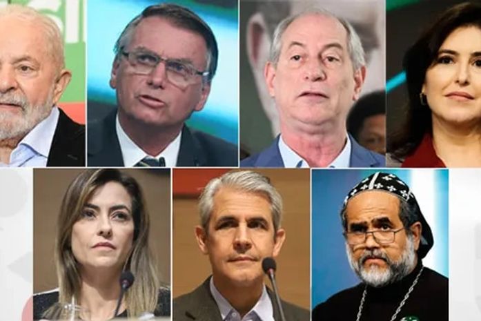 Sete candidatos vão ao debate