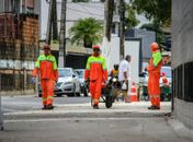 Agentes de limpeza da Slum