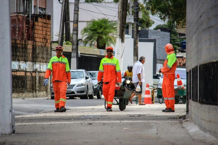 Agentes de limpeza da Slum
