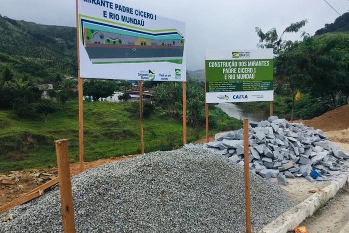 Prefeitura de Santana do Mundaú inicia construção dos Mirantes Padre Cícero I e Rio Mundaú