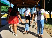 Ações do Programa Criança Feliz são ampliadas e famílias do Jardim Cordeiro, em Delmiro Gouveia, recebem ação de fortalecimento de vínculos