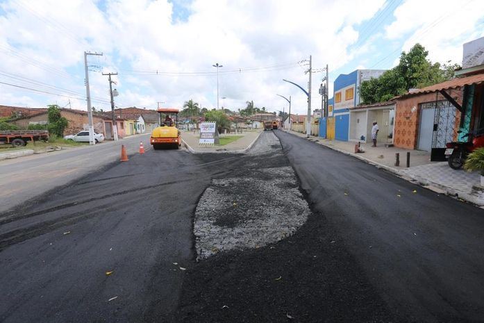 Prefeitura inicia obras de pavimentação asfáltica em ruas do Centro Histórico