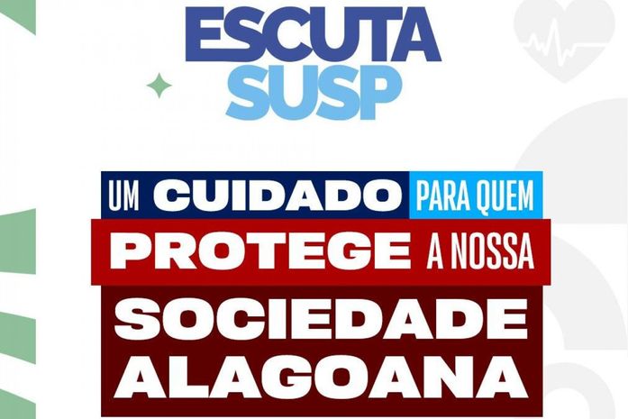 Saúde mental: policiais penais de Alagoas podem contar com Escuta Susp