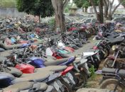 Veículos apreendidos deverão desocupar pátio do 3º Batalhão em Arapiraca
